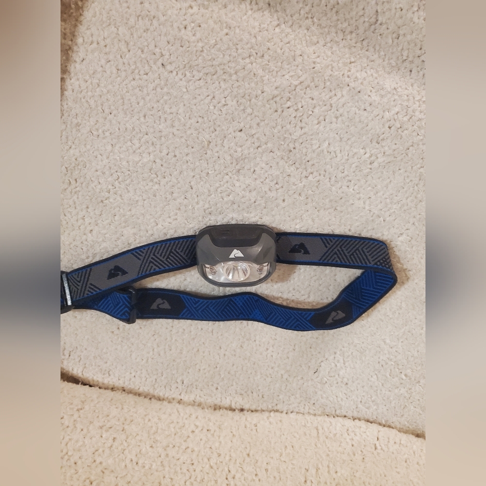 REI Gray & Blue Headlamp